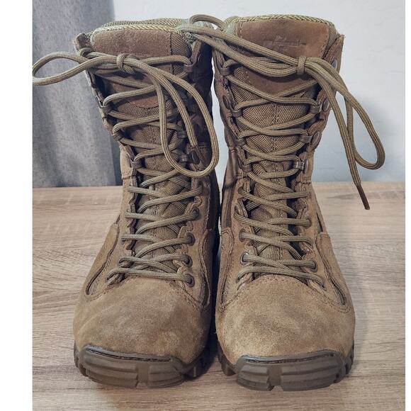 Tactical Research Belleville Khyber Hot Weather Boots TR550 Men's 4 Brown Combat - Picture 6 of 11